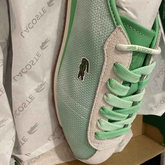 NIB Lacoste For FP Movement Free People Club Low Sneakers US Size 6 EU 37 $125 - Picture 6 of 8